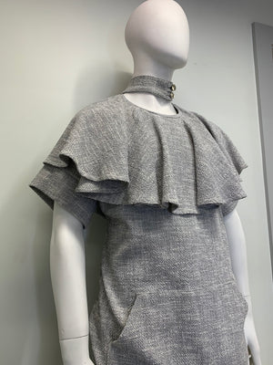 MATADOR DRAPED KNOBBY KNIT POUCHED Top