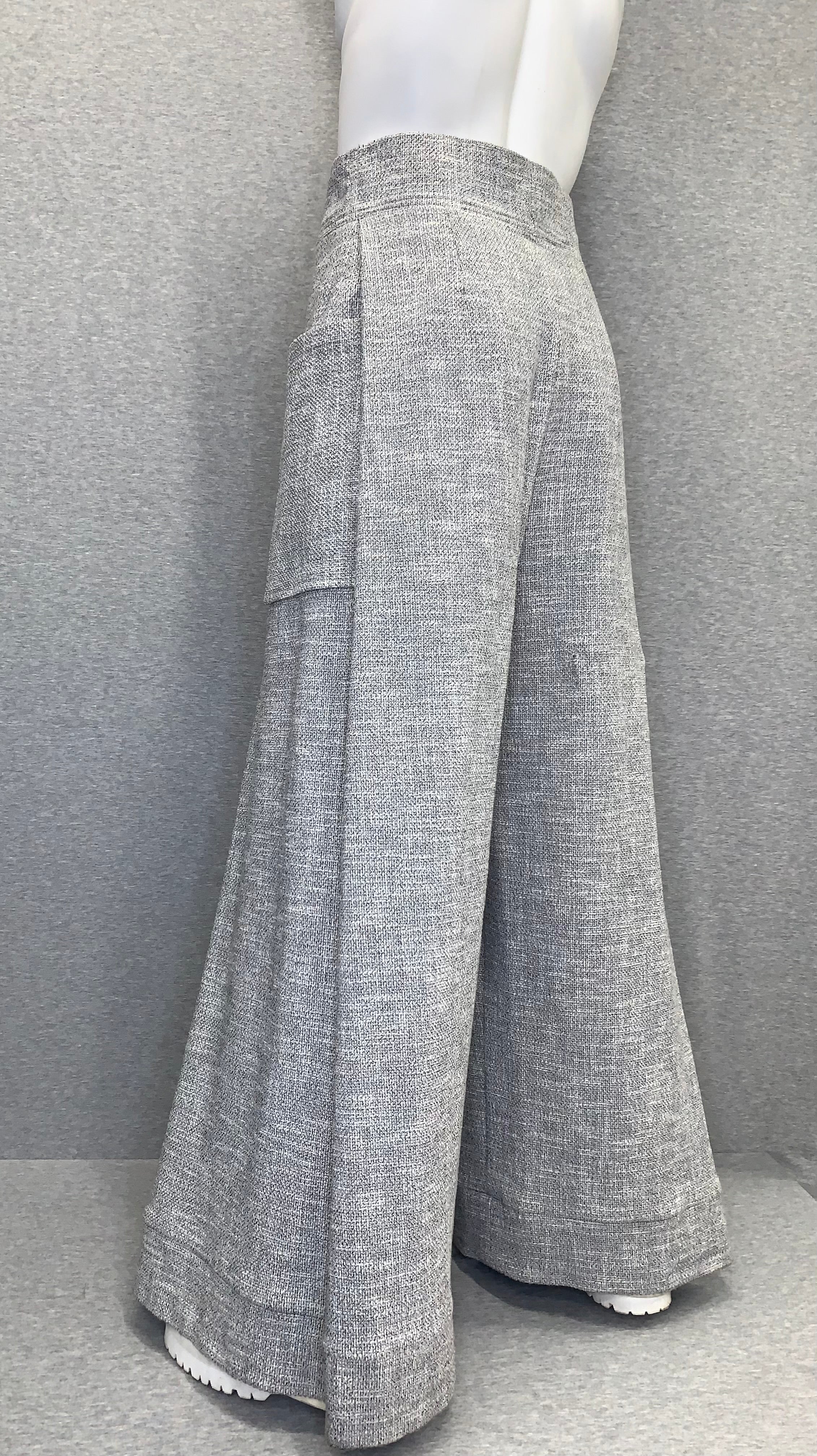 HEATHER GRAY KNOBBY KNIT Pants