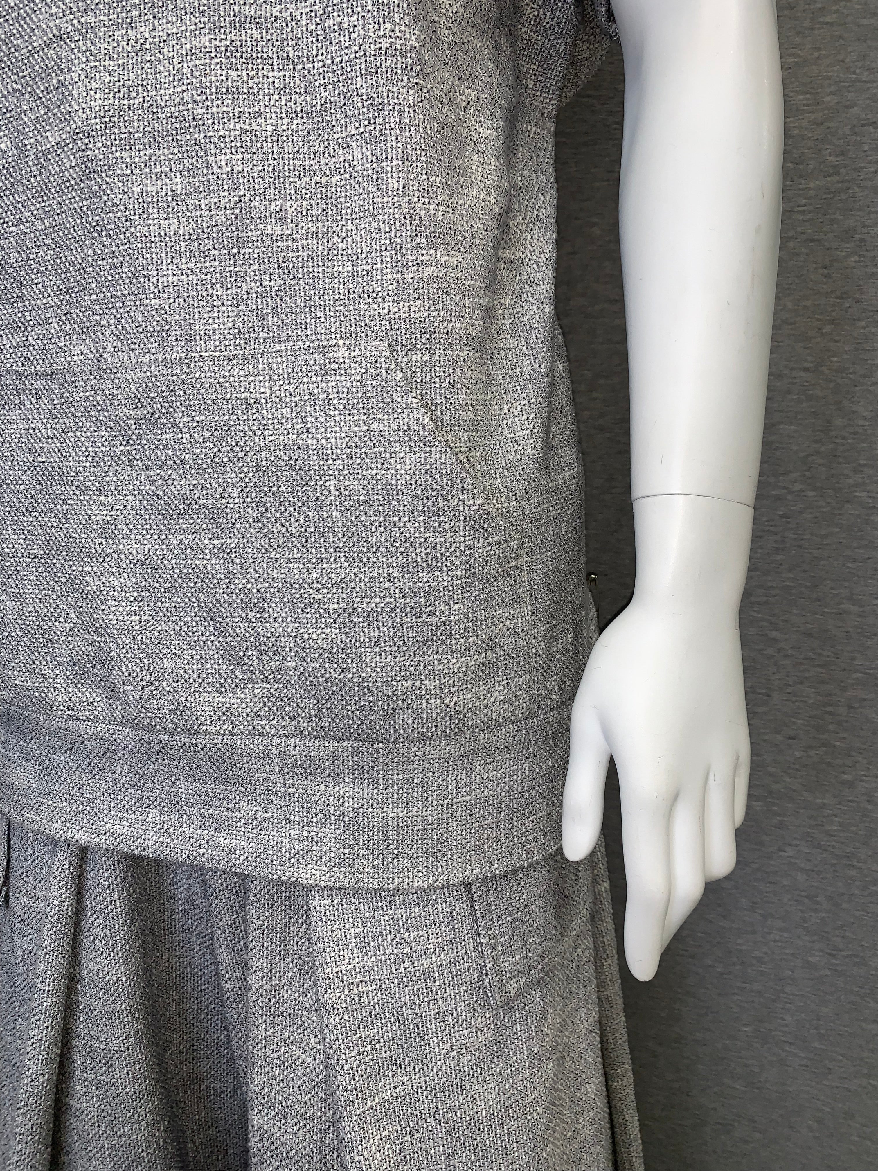 HEATHER GRAY KNOBBY KNIT COWL NECK Pullover