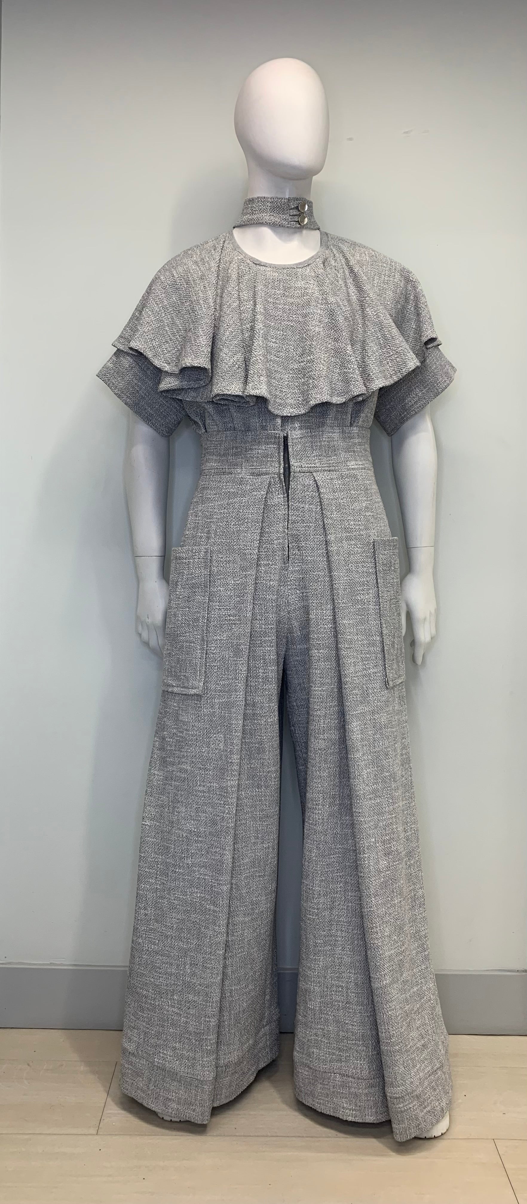MATADOR DRAPED KNOBBY KNIT POUCHED Top