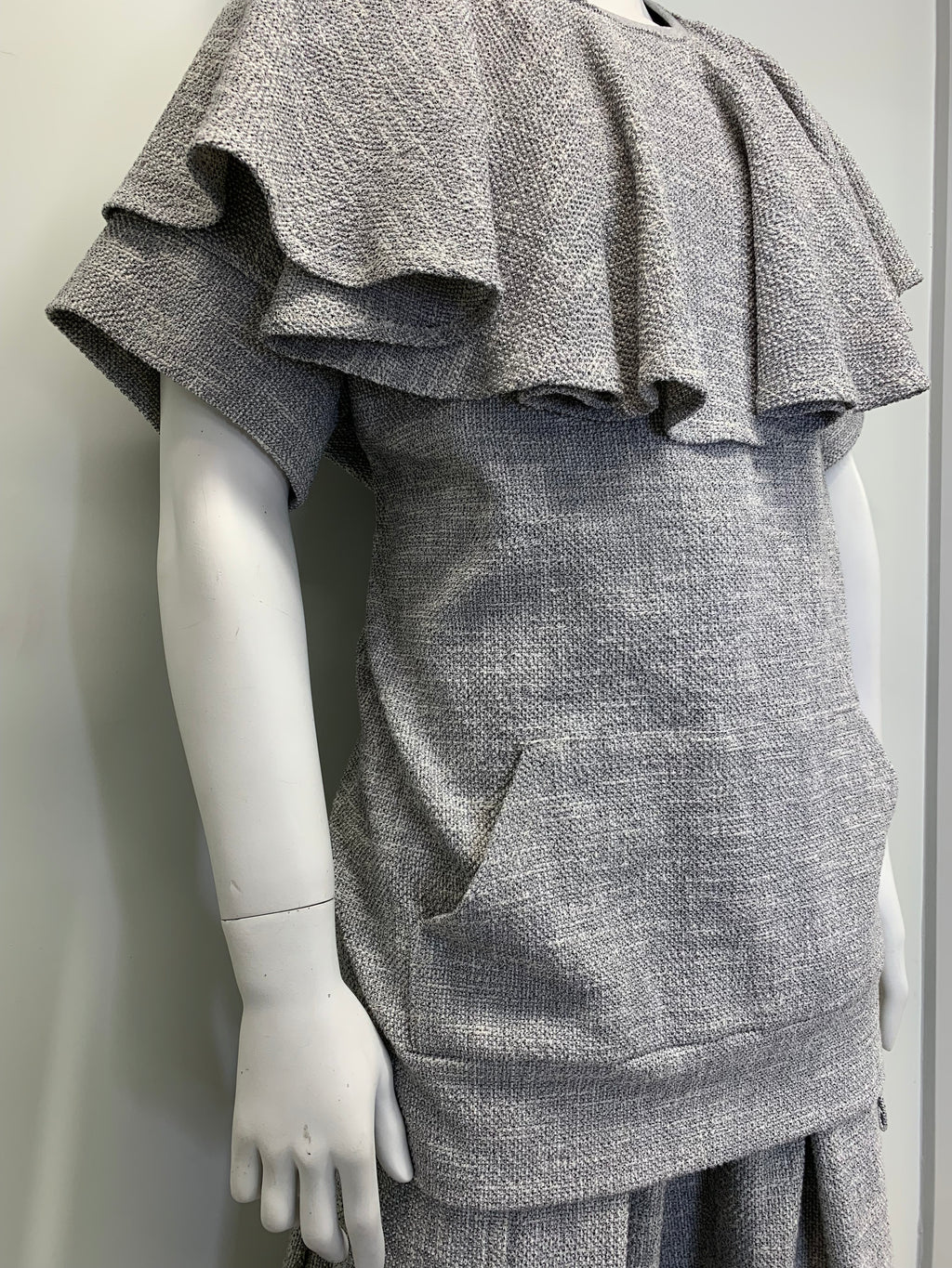MATADOR DRAPED KNOBBY KNIT POUCHED Top