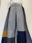 MUSTARD PATCHWORK DENIM Pants
